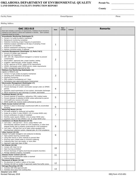 Free Facility Inspection Report Template Excel Sample Stableshvf