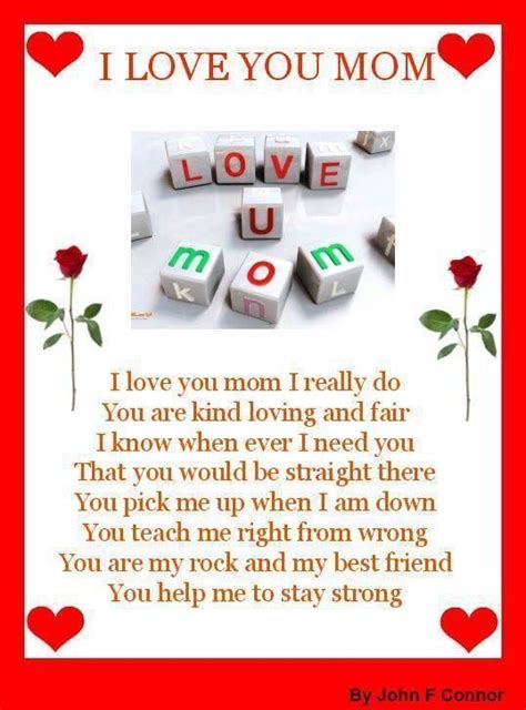 I Love You Mom Poem Pictures Photos And Images For Facebook Tumblr