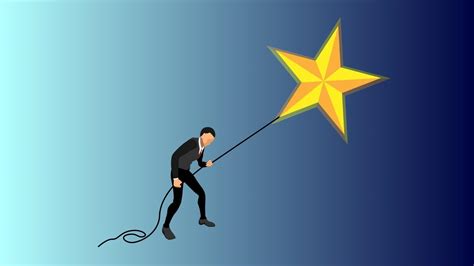 Man With A Star 2434236 Vector Art At Vecteezy