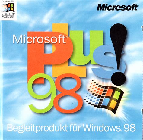 Microsoft Plus For Windows 98 German Microsoft Free Download