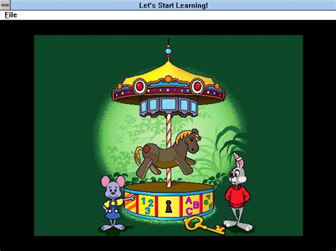 Reader Rabbit And Friends Lets Start Learning Old