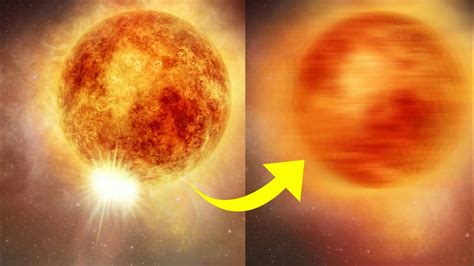 Nasa Hubble Telescope Capture Disruption Of The Red Supergiant Star