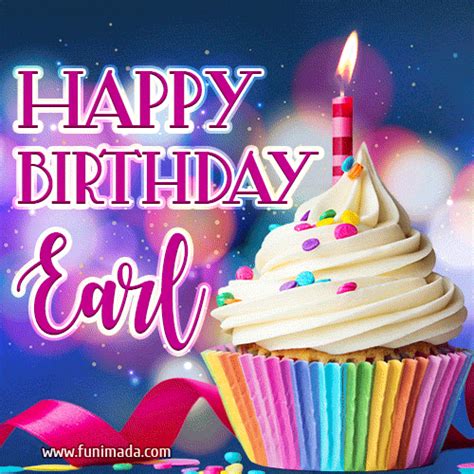 Happy Birthday Earl Lovely Animated 