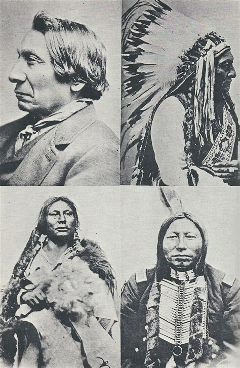 The Vintage Cowboy The Indian Leaders Red Cloud Sitting Bull Gall