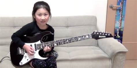 Japanese Girl Shreds Guitar Gender Stereotypes With Face Melting