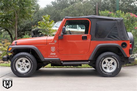 Used 2006 Jeep Wrangler Sport For Sale 12995 Select Jeeps Inc