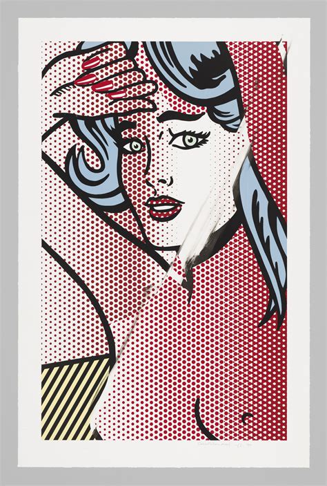 Roy Lichtenstein Nude With Blue Hair Whitney Museum Of American Art