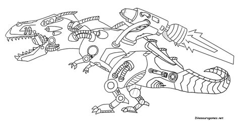 20 Robot Dinosaur Coloring Pages Ideas Coloringfile