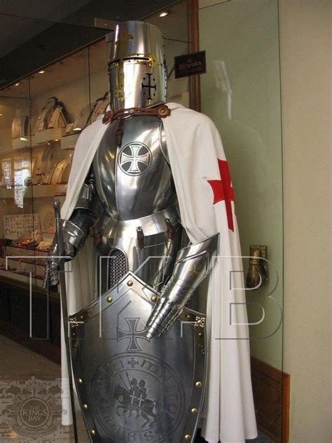 Medieval Knight Suit Of Armour Templar Combat Suit Full Body Etsy