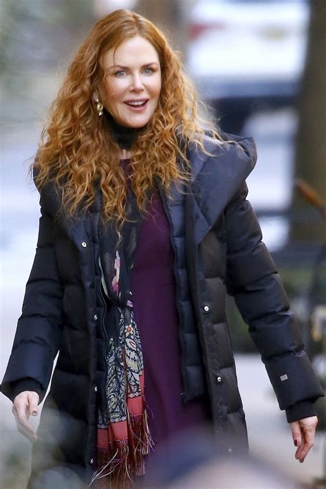 Nicole Kidman Debuts Curly Auburn Hair In New York City New Idea Magazine