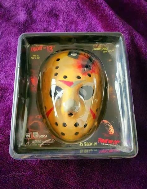 NECA FRIDAY THE Th Jason Voorhees Part Mask Movie Prop Replica NEW Sealed PicClick