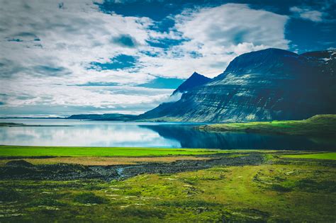Free Images Landscape Lake Mountains Iceland Cloud Clouds Sky