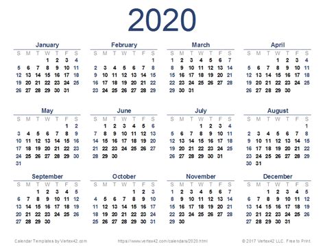 2020 Calendar Png Download Image Png Arts