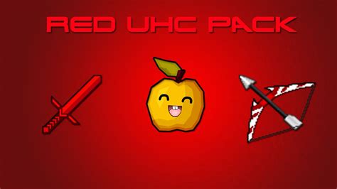 Red Uhc Pvp Texture Pack 1718 Youtube