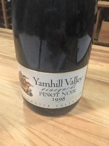 1997 Yamhill Valley Vineyards Pinot Noir USA Oregon Willamette