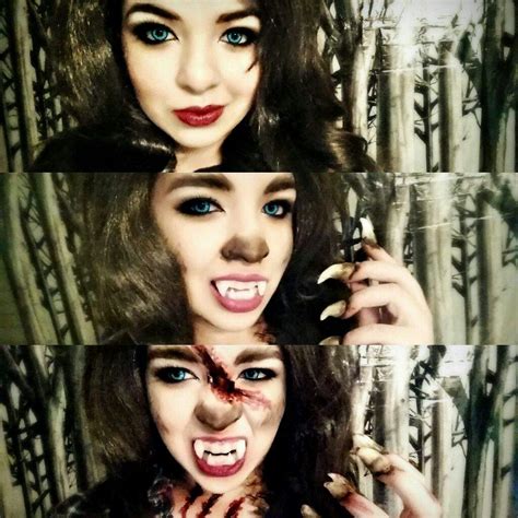 Female Werewolf Makeup Tutorial Mugeek Vidalondon