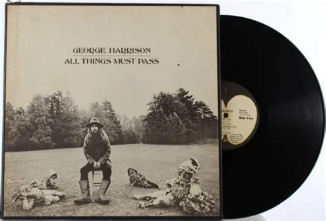 George Harrison Andall Things Must Pass Box Set W Poster Stch 639 Stereo Vg 51 95 Picclick