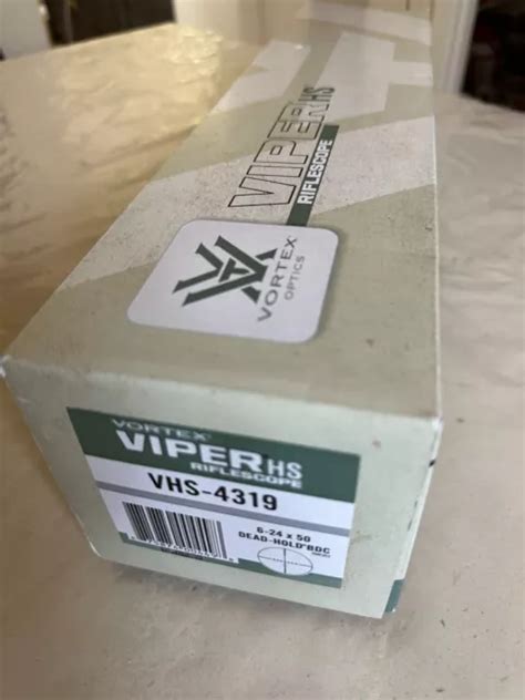 Vortex Viper Hs 6 24x50 Dead Hold Bdc Riflescope Vhs 4319 Bfp Open Box