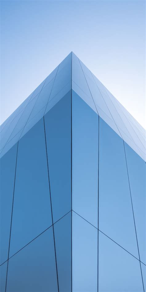 Download Wallpaper 1080x2160 Urban Building Facade Blue Honor 7x