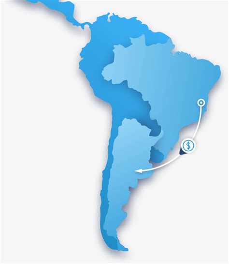 Aumenta Las Ventas En Brasil Latin America Map Transparent Hd Png