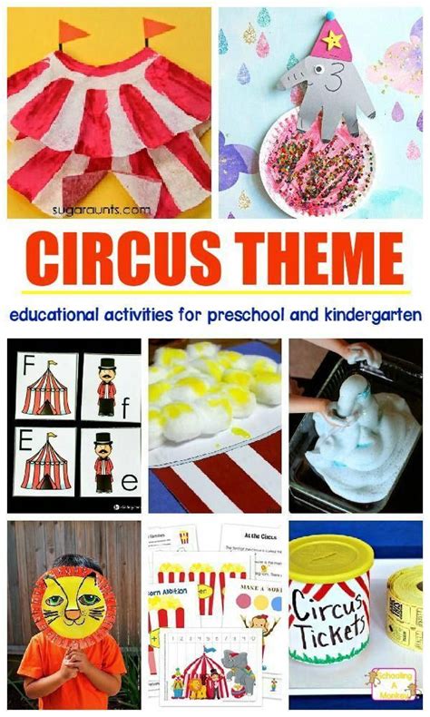 Learning Is Fun With These Hands On Circus Activities For Preschool And