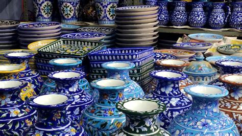 Blue Pottery Jaipur Wonder Tale Traditional Craft Of Rajasthan