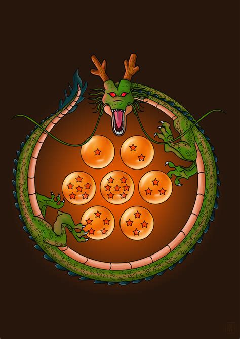 Originally serialized in shueisha's shōnen manga magazine weekly shōnen jump from 1984 to 1995, the 519 individual chapters were printed in 42 tankōbon volumes. Eternal Dragon Shenron - Dragon Ball Fan Art - How to Draw ...
