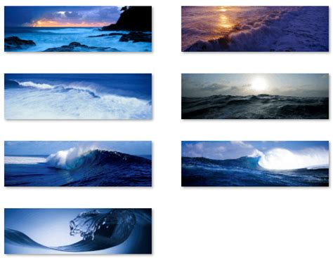 Desktop Fun Waves Panoramic Theme For Windows 8rt Pureinfotech