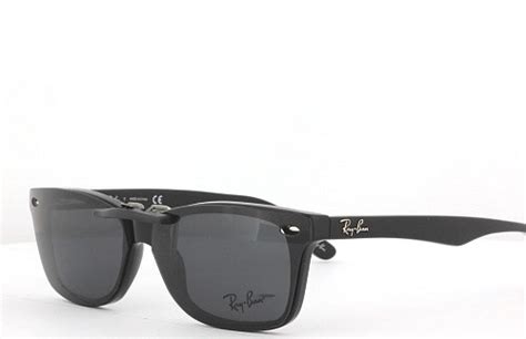 Custom Fit Polarized Clip On Sunglasses For Ray Ban Rb5228 50x17 Rayban 5228 Ebay
