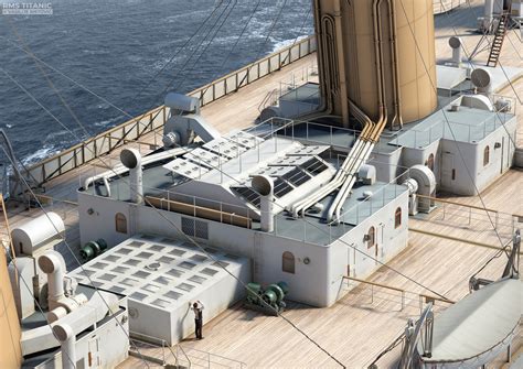 Vasilije Ristovic - RMS Titanic - Superstructure Closeups