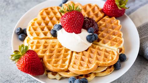 This collection includes recipes for standard and belgian waffle makers. Easy Norwegian Waffles