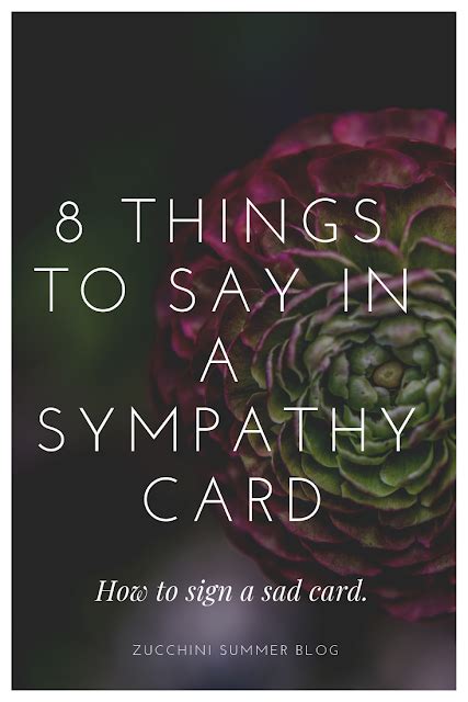 8 Things To Say In A Sympathy Cardever Needed To Send A Sympathy Card