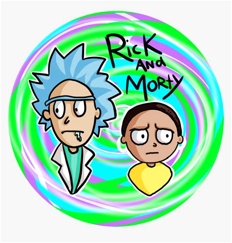 Rick And Morty Rick And Morty Circle Hd Png Download Kindpng