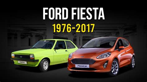 Evolution Of Ford Fiesta 1976 2017 Youtube