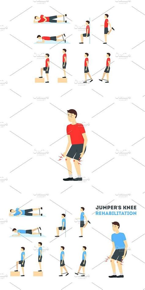 Jumper Knee Rehabilitation Jumpers Knee Card Workout Jumper