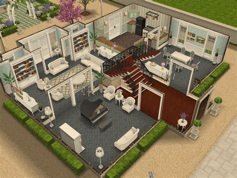 Sims Freeplay Houses Sims House Sims House Plans