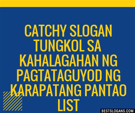 100 Catchy Tungkol Sa Kahalagahan Ng Pagtataguyod Ng Karapatang Pantao