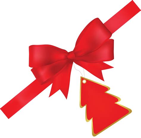 Christmas Ribbon Paper T Wrapping Bowknot Png Download 53565241