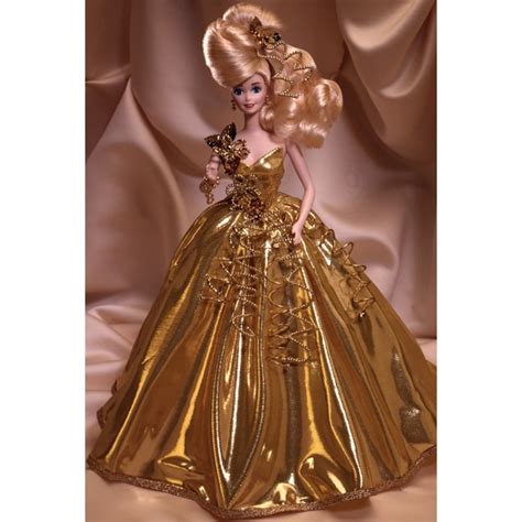 My Favourite Doll Gold Sensation Porcelain Barbie