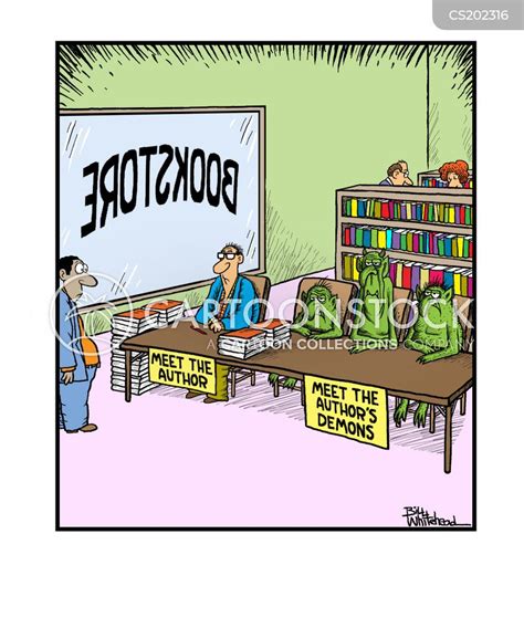Meet The Author Cartoons And Comics Funny Pictures From Cartoonstock