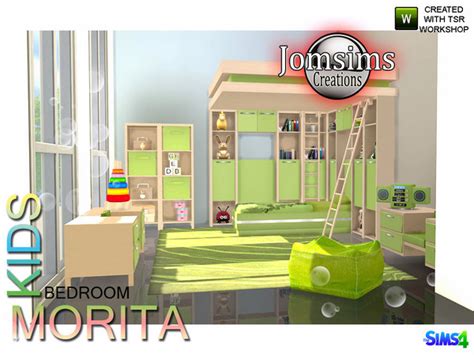 Morita Kids Bedroom By Jomsims At Tsr Sims 4 Updates