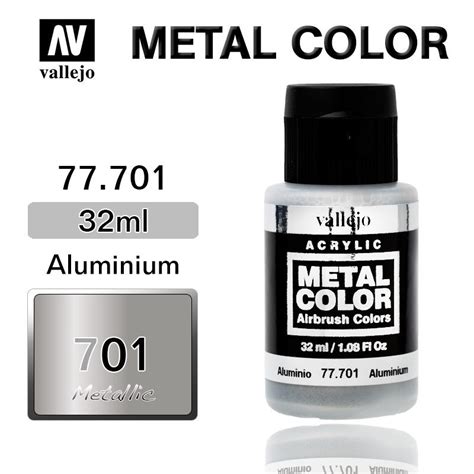 Vallejo Metal Color 77701 Aluminium Rc Master