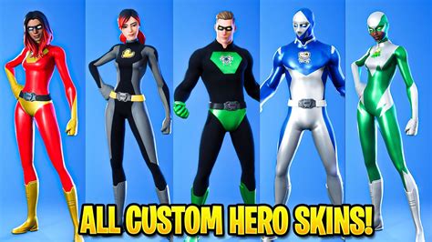 All Customizable Hero Skins Backlash Hunter Joltara Polarity
