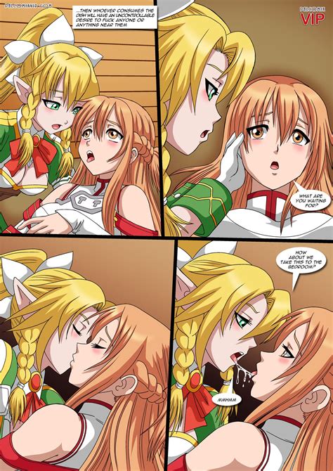 Rule Girls Alfheim Online An Enchanted Meal Comic Elf Kirigaya Suguha Leafa Palcomix Vip