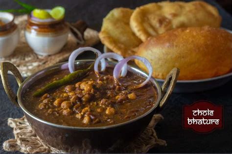 Chole bhature recipe is originated in northern india. How to make Chole Bhature- Restaurant style Chole Bhature ...