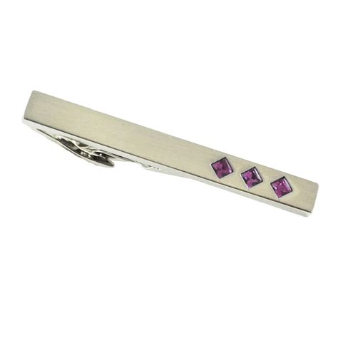 Amethyst Crystal Tie Bar From Ties Planet Uk