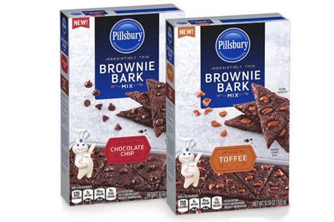 Pillsbury Rolls Out New Brownie Bark Mixes Funfetti Products 2019 10