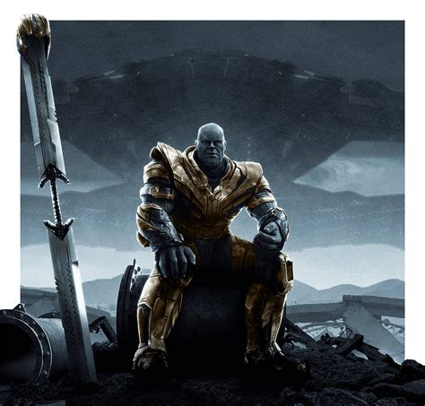 Download Marvel Avengers End Game Thanos Hd Wallpaper