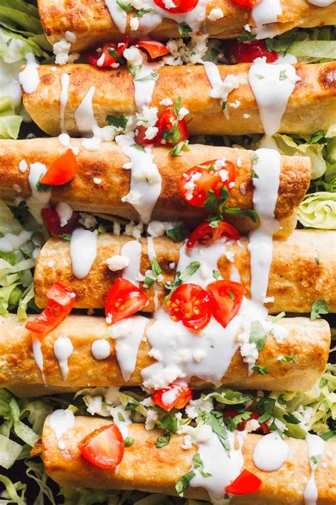 Chicken Flautas Recipe Fried Easy Chicken Recipes