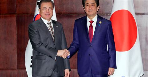 Analysis With Abes Exit Seoul Seeks To Mend Japan Ties The Seattle